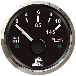 Указатель давления масла 0-10 Bar черный (10254406)